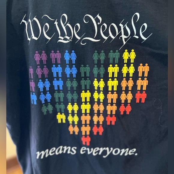 We the people means everyone t-shirt wise 2X in GUC - Picture 1 of 4
